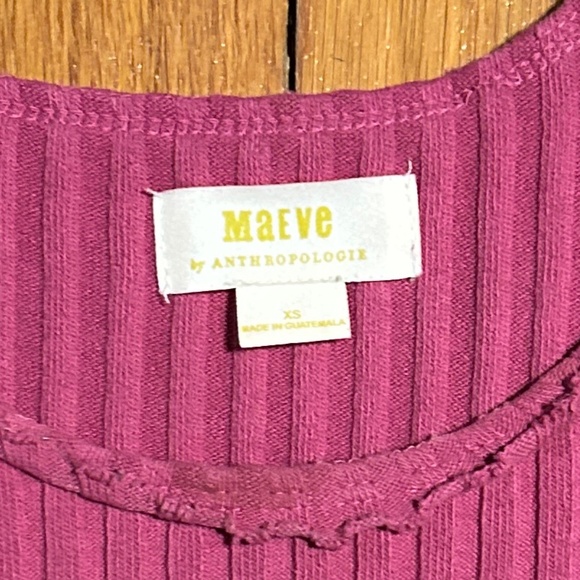 Maeve by Anthropologie Pink Sontag Knit Pullover Women’s XS - Picture 2 of 4
